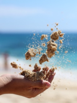 Throwing Sand